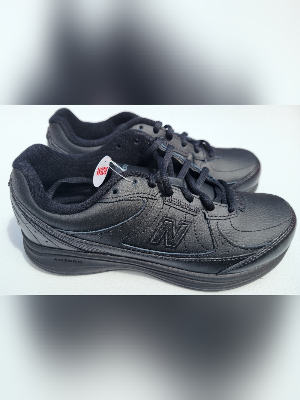 Womens 6.5 Wide. New Balance 577v1 women’s sneakers in black, brand new in box - Picture 2 of 8